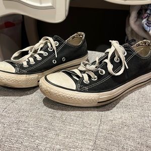 Black Converse shoes
